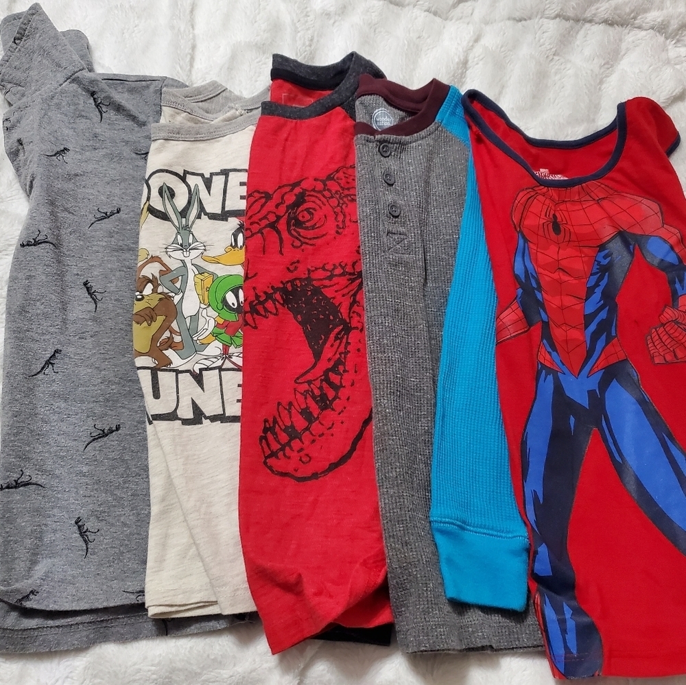 5 Piece Size 7 Long Sleeve shirt bundle Sonoma